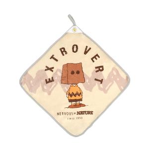 SNOOPY史努比 75週年印花擦拭巾-躲貓貓