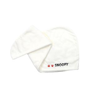 SNOOPY史努比 可愛造型超細纖維包頭巾