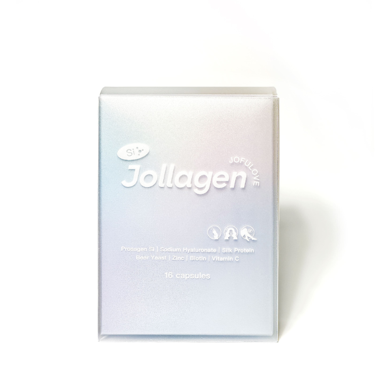 究愛燕窩 Jollagen 矽酸膠原蛋白膠囊 (450mg/粒，16粒/盒)