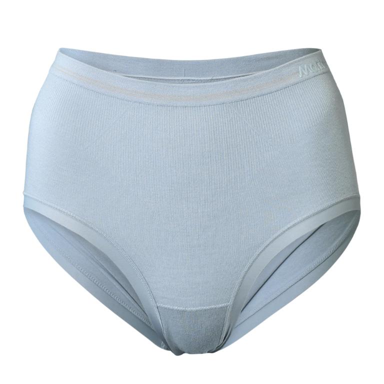 摩力諾柔適無縫內褲中高腰-暮光藍M/L