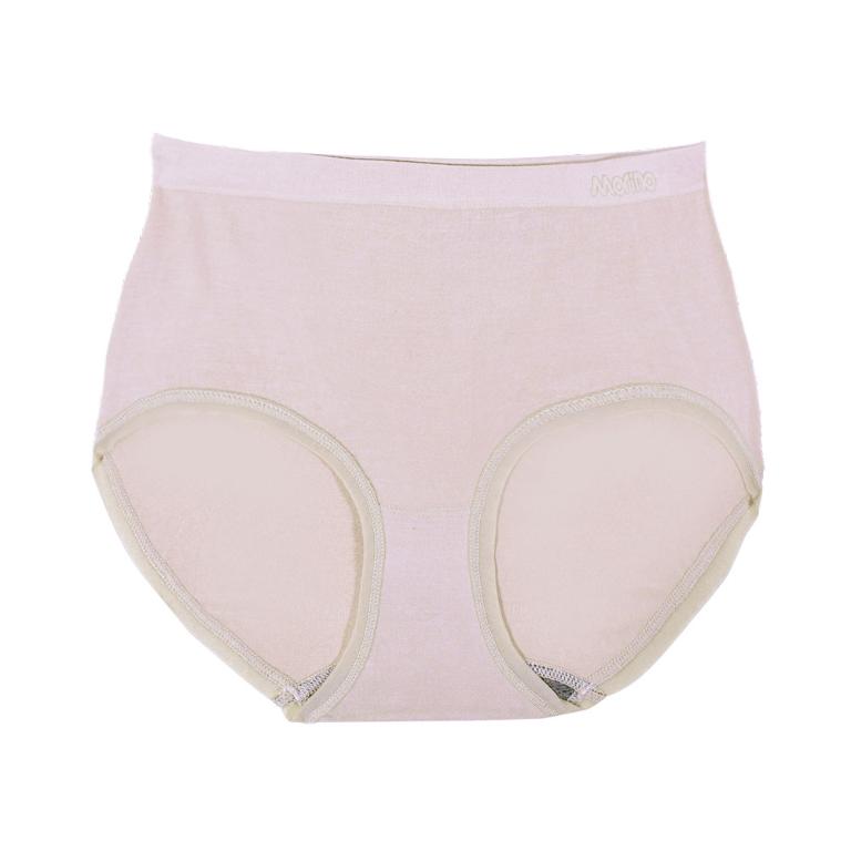 摩力諾輕柔無縫內褲中低腰-可可灰M/L