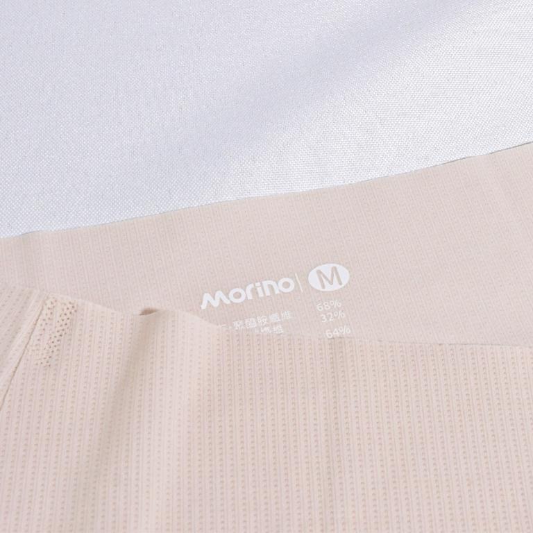 摩力諾裸感無痕內褲中腰-膚色M/L