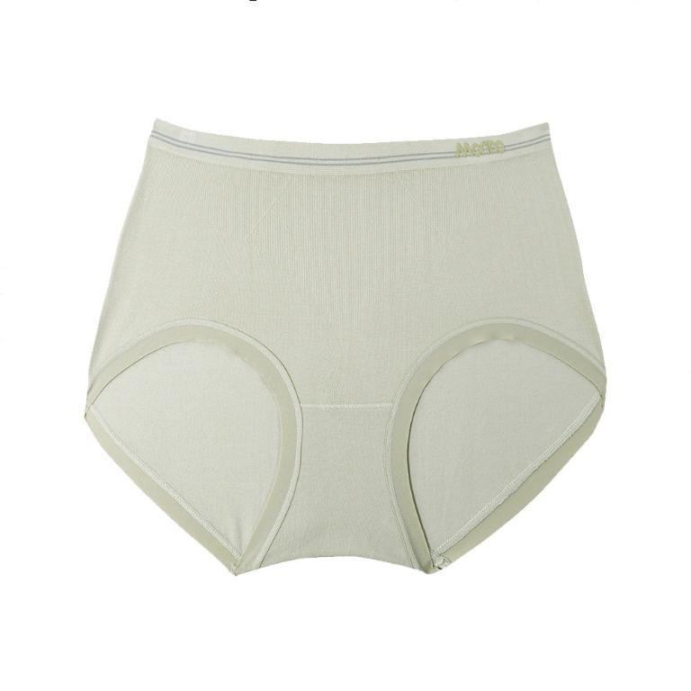 摩力諾柔適無縫內褲中高腰-抹茶綠M/L