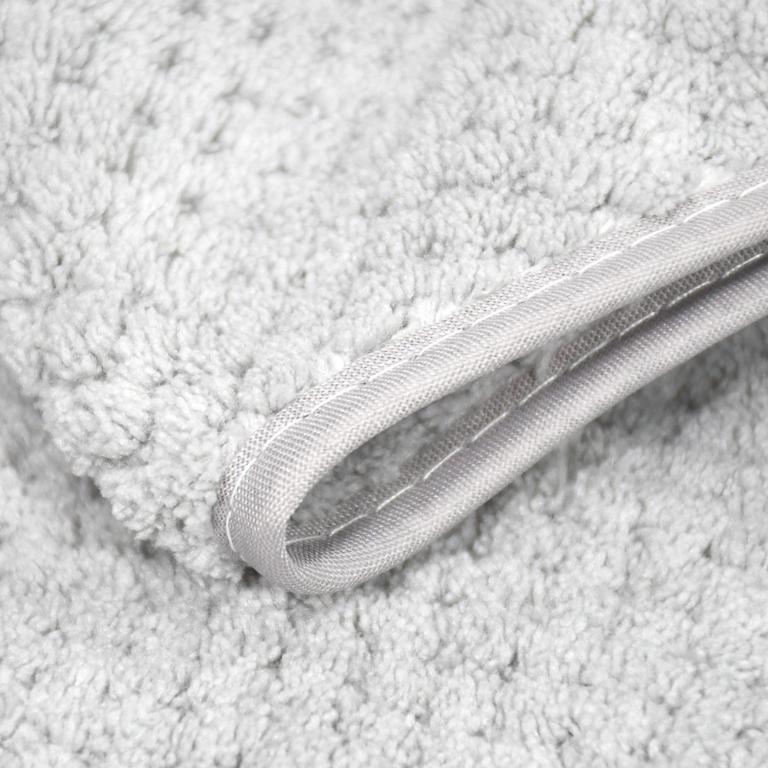 摩力諾超細纖維菱格紋速乾毛巾-澗石藍