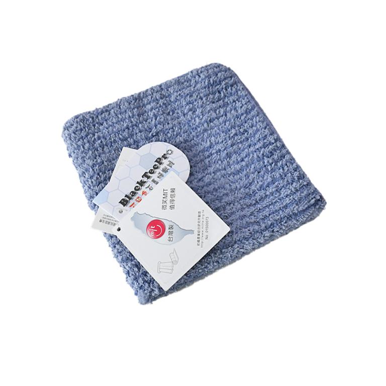 摩力諾超細纖維石墨烯條紋方巾-夜幕藍