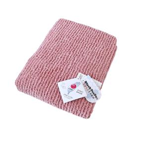 摩力諾超細纖維石墨烯條紋浴巾-珊瑚粉