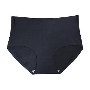 摩力諾透氣無痕內褲中腰-黑色M/L