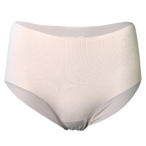 摩力諾裸感無痕內褲中腰-膚色M/L
