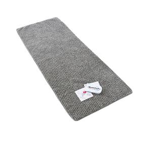 摩力諾超細纖維石墨烯條紋毛巾-質感灰