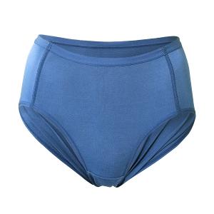 摩力諾天絲棉柔內褲中腰-霧藍M/L/XL