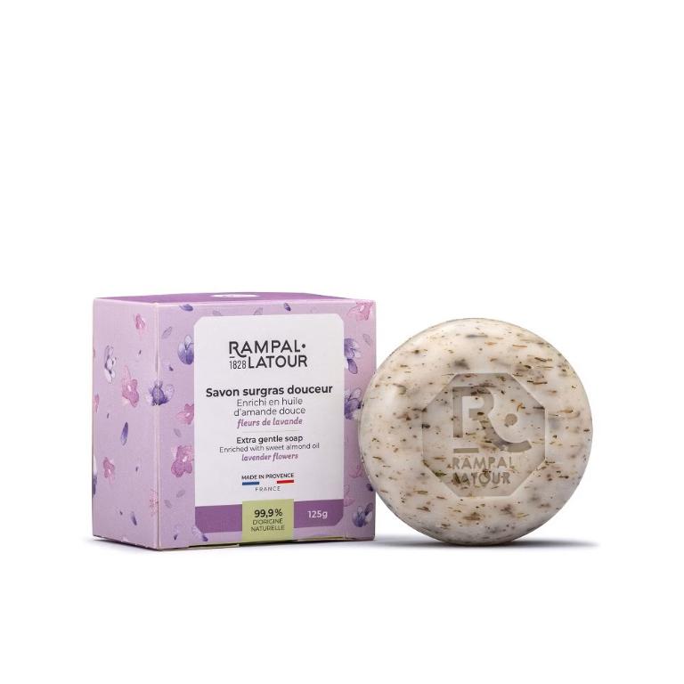 歐巴拉朵 超潤甜杏仁油香皂-薰衣草花籽125g 兩入