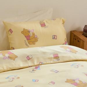 迪士尼小熊維尼玩耍100%天絲萊賽爾纖維寢具-兩用被套/薄被套/床包枕套組