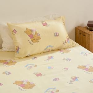 迪士尼小熊維尼玩耍100%天絲萊賽爾纖維寢具-兩用被套/薄被套/床包枕套組