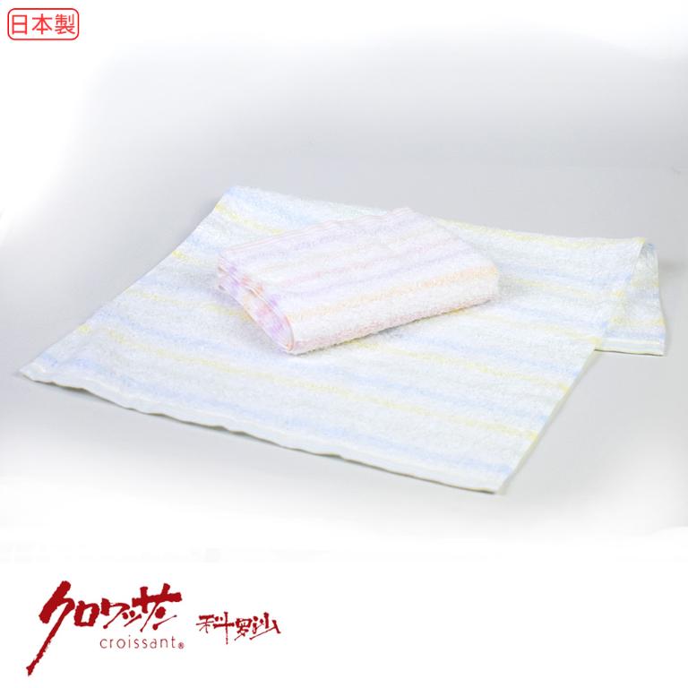 日本吸水薄柔紋長方巾 34x43公分