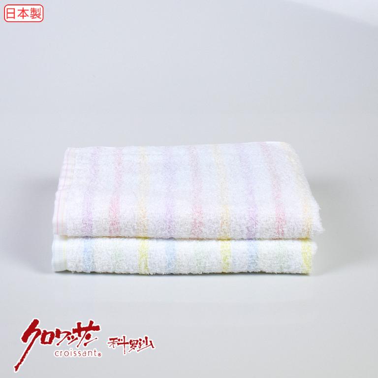 日本吸水薄柔紋毛巾 34x86公分