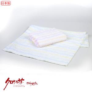 日本吸水薄柔紋長方巾 34x43公分