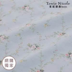 【Tonia Nicole 東妮寢飾】錦繡花境100%精梳棉兩用被床包組(雙人)