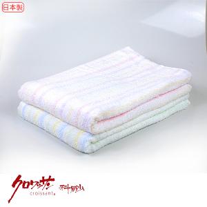 日本吸水薄柔紋浴巾 60x120公分