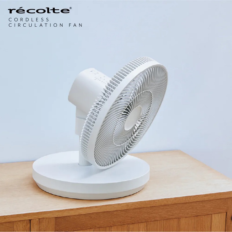 récolte 麗克特recolte 日本麗克特Cordless Circulation Fan 無線循環