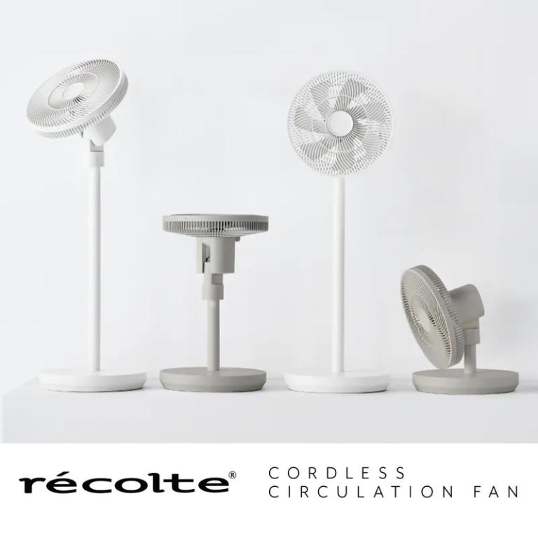 recolte 日本麗克特 Cordless Circulation Fan 無線循環電風扇 RFN-2