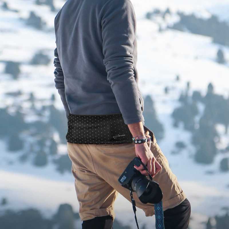 Bone 跑步腰帶綁 防盜腰包｜輕量化攜帶，跑步更自在