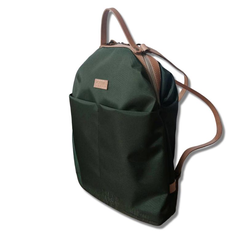 POPCORNGREEN 旅行商務後背包(M尺寸)-翠墨綠