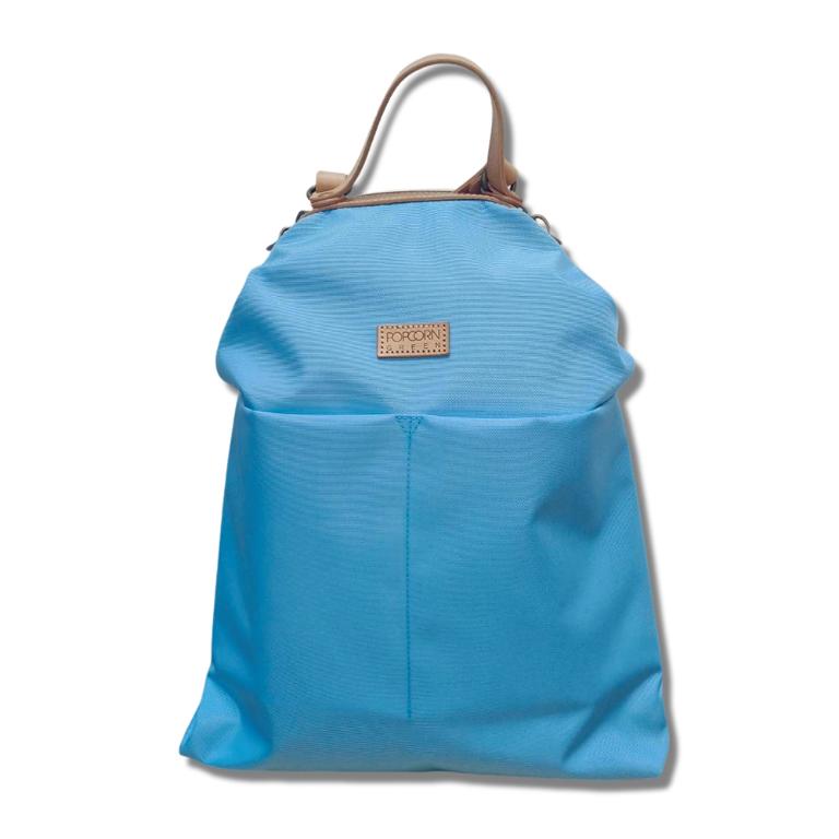 POPCORNGREEN 旅行商務後背包(M尺寸)-天空藍