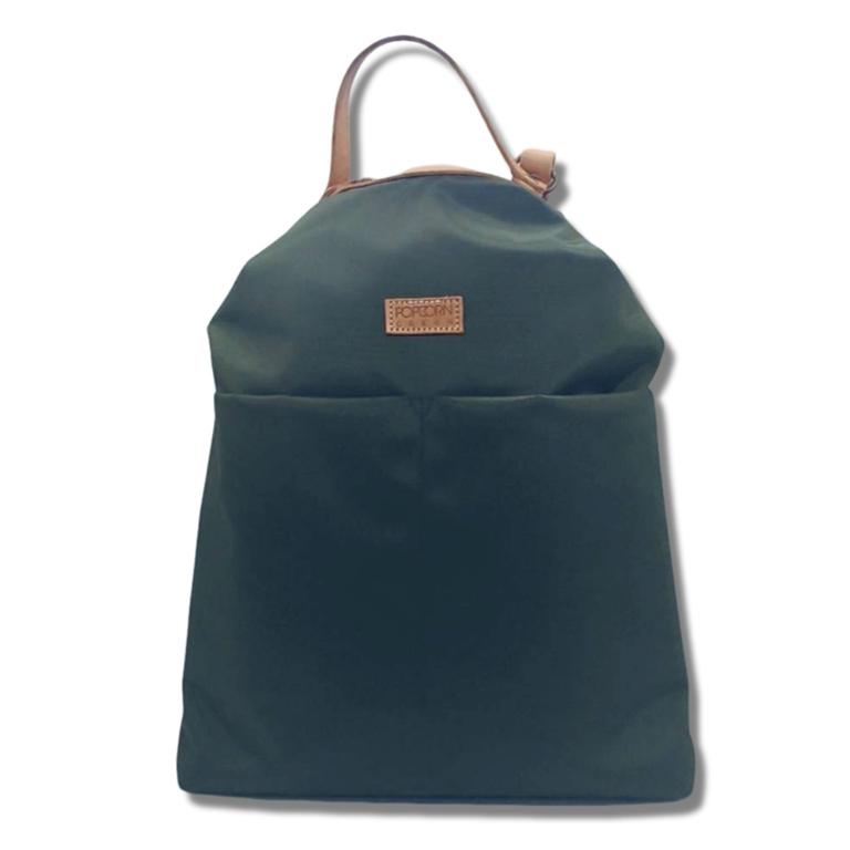 POPCORNGREEN 旅行商務後背包(M尺寸)-翠墨綠