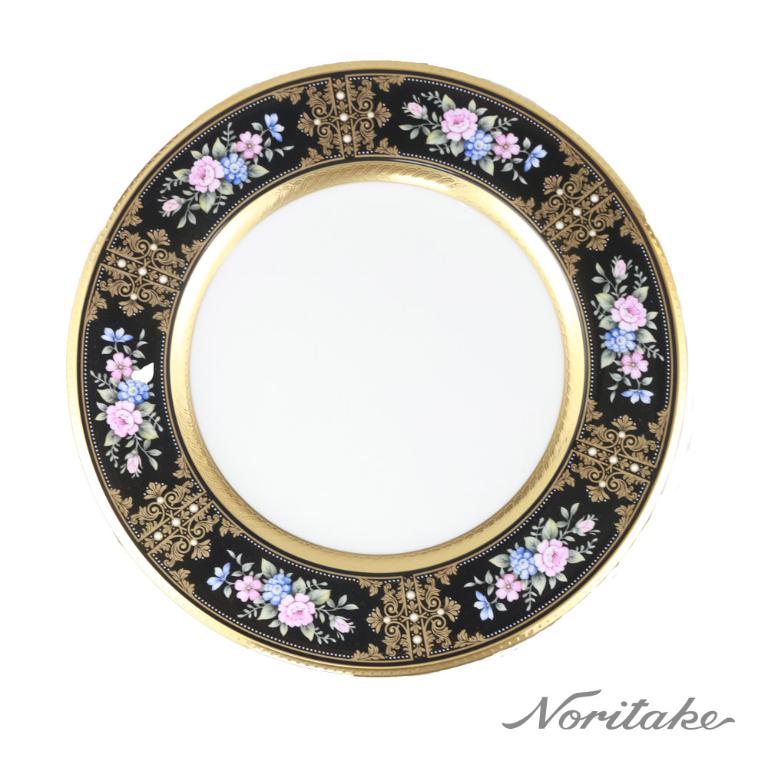 Noritake 壯麗花海系列-展示盤(玫瑰花)(骨瓷)(日本製)