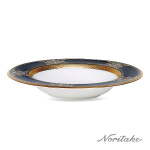Noritake 壯麗花海系列-湯盤21.5CM(骨瓷)(日本製)