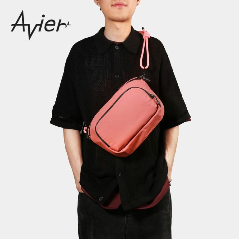 【Avier】Urban 4L SlingBag 城市機能斜背包(焰日橘)