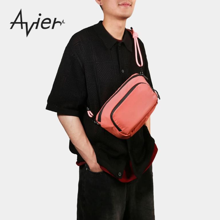 【Avier】Urban 4L SlingBag 城市機能斜背包(焰日橘)