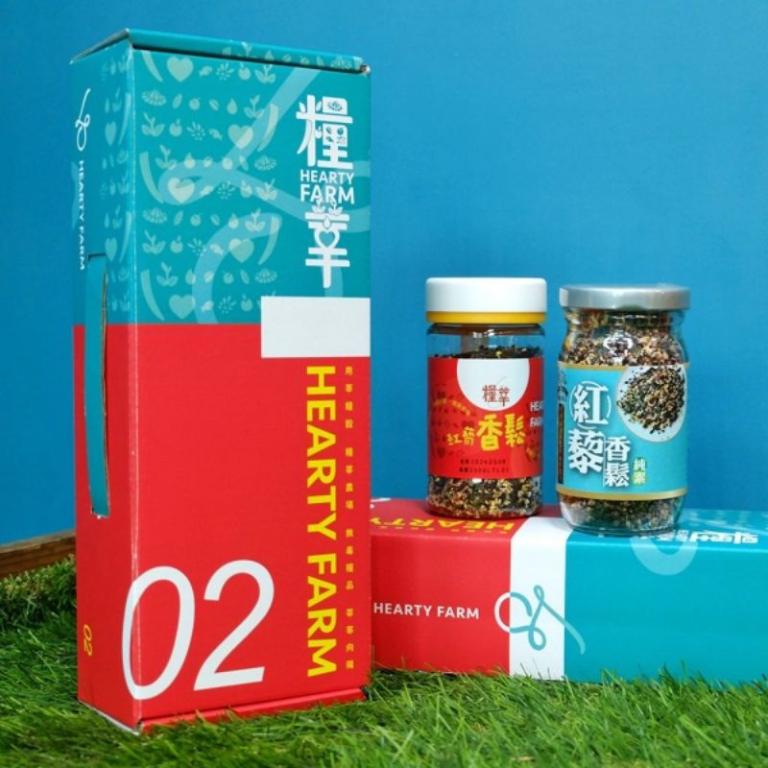 糧莘農場 紅藜香鬆 綜合禮盒