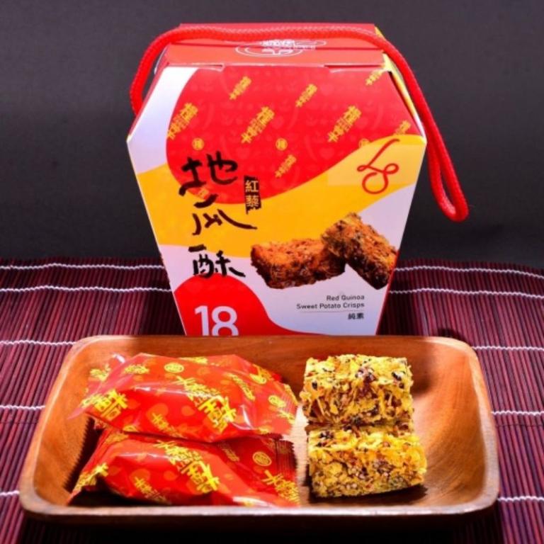 糧莘農場 紅藜地瓜酥禮盒 (3盒組)