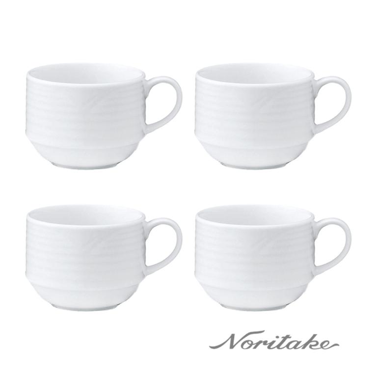 Noritake 詩羅恩-可疊咖啡杯(4入)