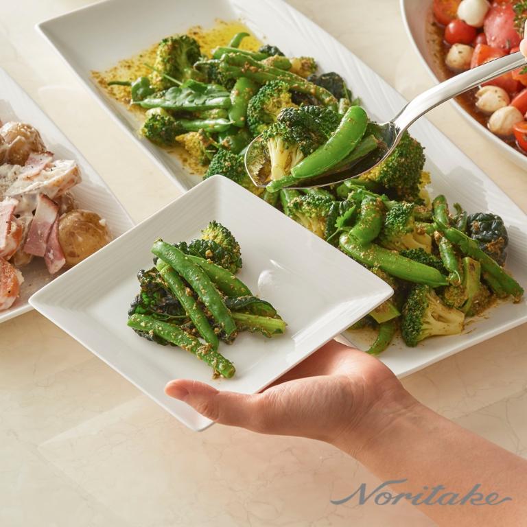 Noritake 月宮旋律正方盤26cm