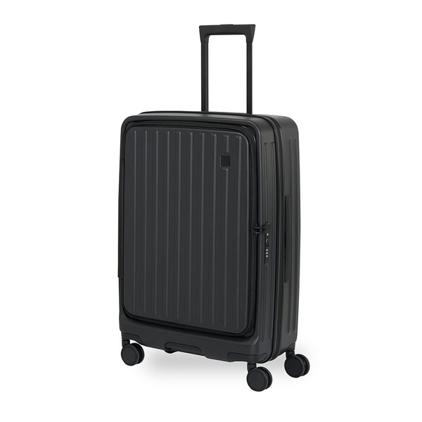Acer 巴塞隆納前開式行李箱-25吋夜幕黑