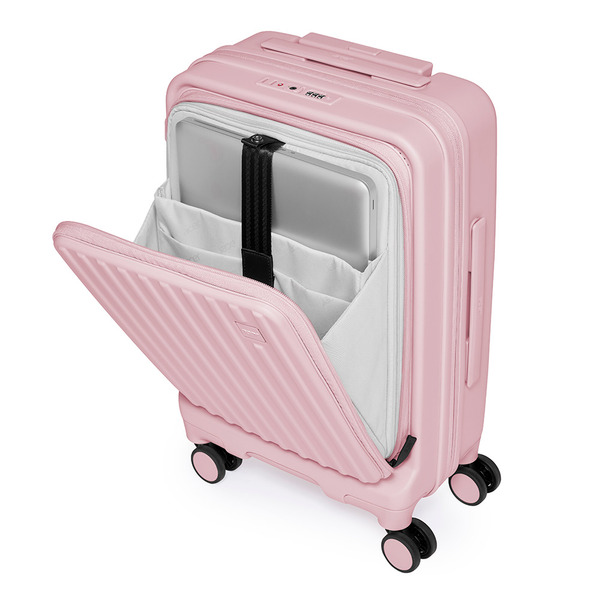 Acer 巴塞隆納前開式登機箱-20吋夢幻粉