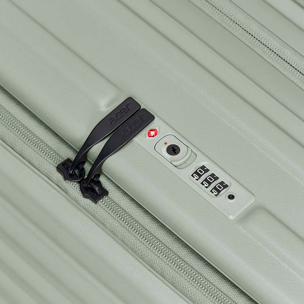 Acer 巴塞隆納前開式行李箱-28吋莊園綠