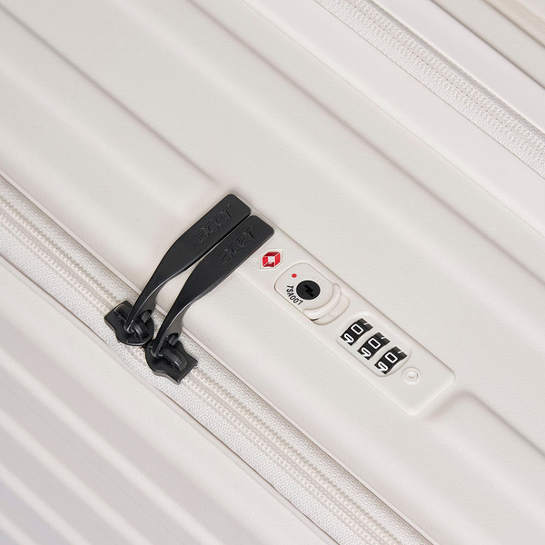 Acer 巴塞隆納前開式行李箱-28吋貝殼白