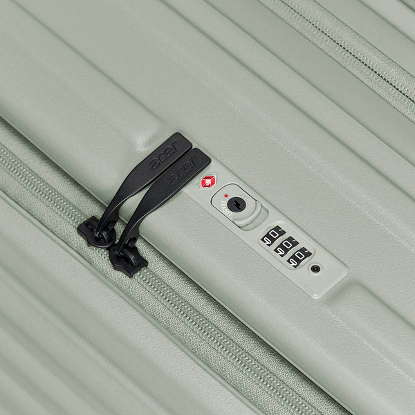 Acer 巴塞隆納前開式行李箱-25吋莊園綠