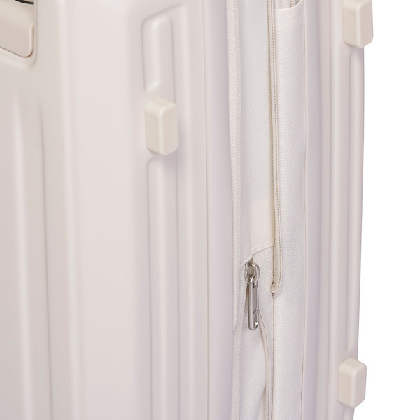 Acer 墨爾本拉鍊行李箱-24吋白