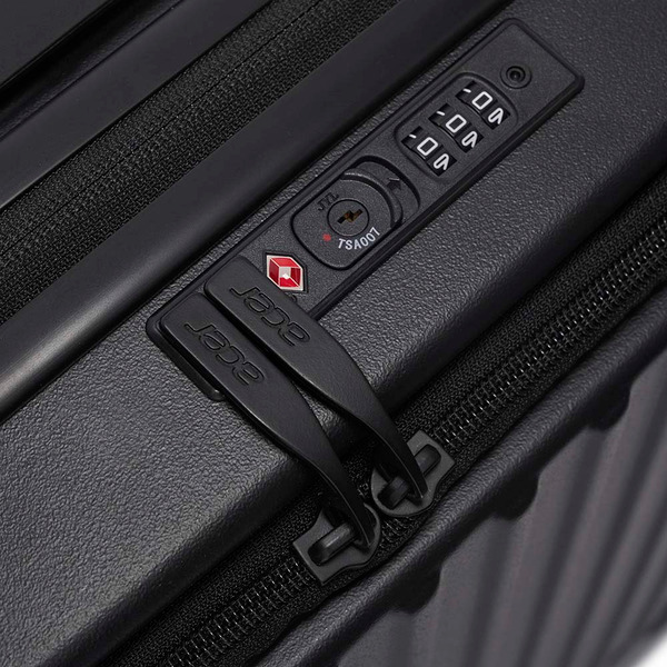 Acer 巴塞隆納前開式登機箱-20吋夜幕黑