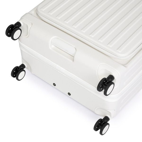 Acer 巴塞隆納前開式行李箱-28吋貝殼白