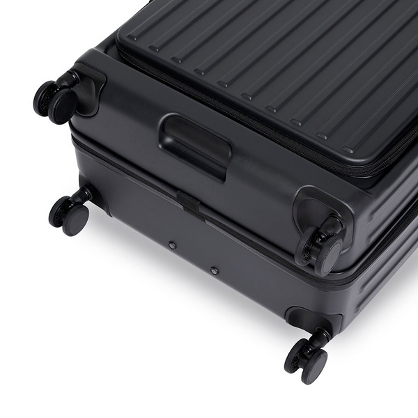 Acer 巴塞隆納前開式行李箱-25吋夜幕黑