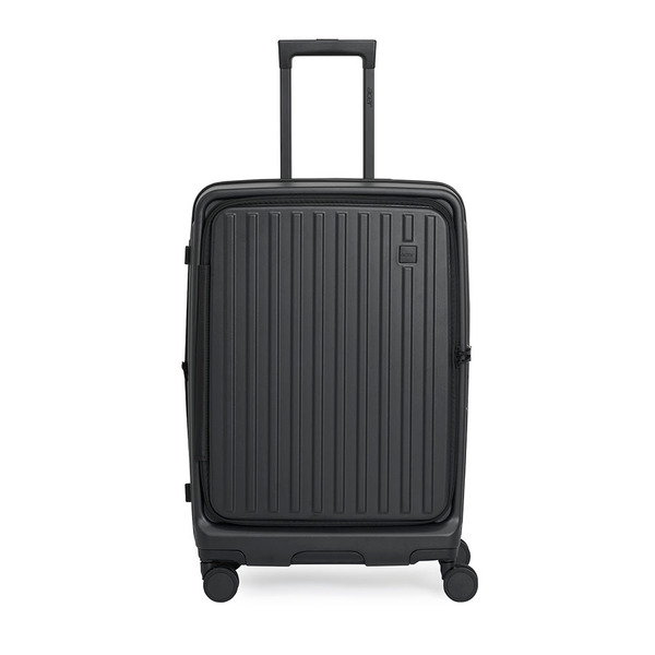 Acer 巴塞隆納前開式行李箱-25吋夜幕黑