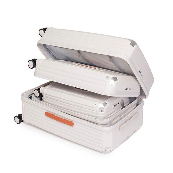 Acer 墨爾本拉鍊行李箱-28吋白