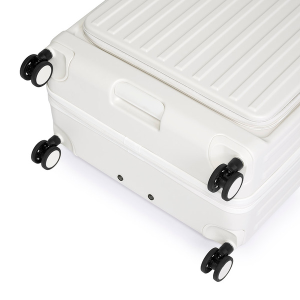 Acer 巴塞隆納前開式行李箱-25吋貝殼白