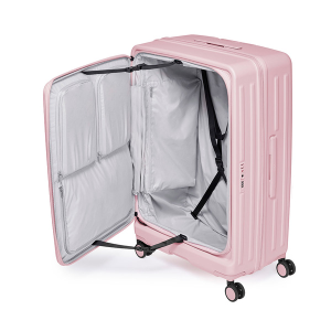 Acer 巴塞隆納前開式行李箱-25吋夢幻粉