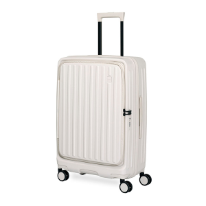 Acer 巴塞隆納前開式行李箱-25吋貝殼白